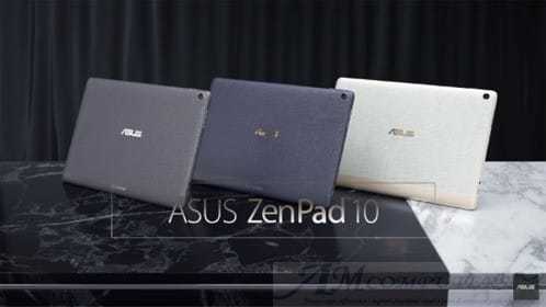 ASUS presenta i tablet ZenPad 10 Z301ML e Z301MFL