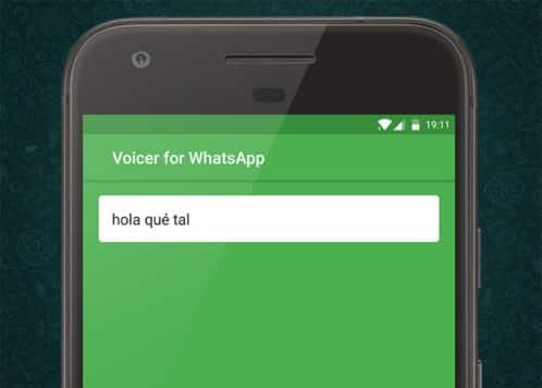 Voicer for WhatsApp app che converte messaggi vocali in testo