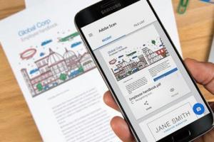 Adobe Scan trasforma documenti di carta in testo digitale