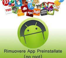 Guida a disinstallare app di sistema senza root