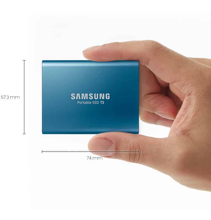 Samsung annuncia Portable SSD T5 fino a 2TB.