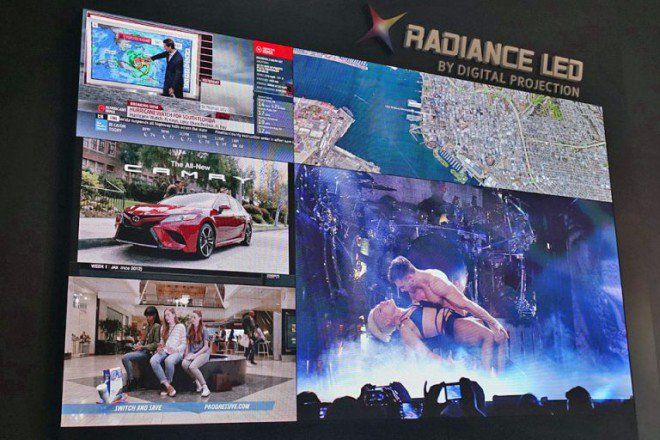 Digital Projection presenta un display MicroLED modulare