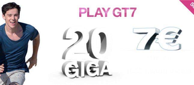 Tre Italia Play Gt7 20 GB e 1000 minuti
