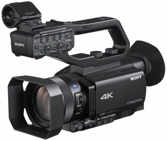 Sony annuncia tre videocamere Ultra HD con HDR e AF