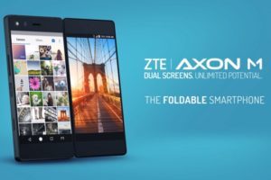 Axon M lo smartphone pieghevole ma non flessibile