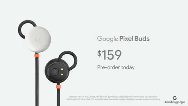 Google Pixel Buds auricolari Bluetooth con traduttore incorporato