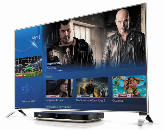 Sky Q novita ecosistema Sky che unisce satellite e streaming