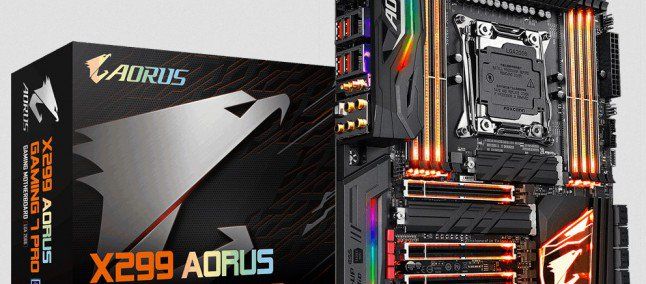 Gigabyte scheda madre X299 AORUS Gaming 7 Pro