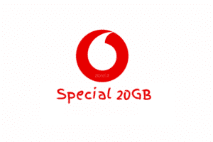 Vodafone Special 20GB 1000 minuti 1000 sms 20 Giga
