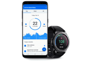 Samsung HeartWise app che aiuta i pazienti malati di cuore