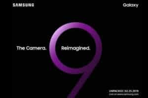 Samsung Galaxy S9 sarà presentato il 25 febbraio 2018 Ufficiale