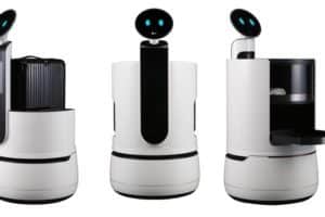 LG presenta i robot CLOi al CES 2018 Las Vegas