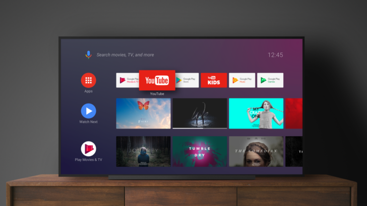 Google aggiunge Android TV Home e Android TV Core Services