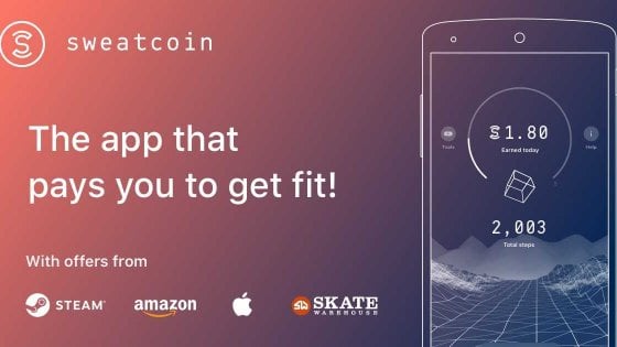 Sweatcoin app che paga per camminare concede creaditi Online