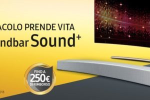 Samsung rimborsa 250 euro con acquisto di un QLED TV