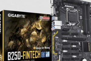 Gigabyte B250-FinTech scheda madre per il mining