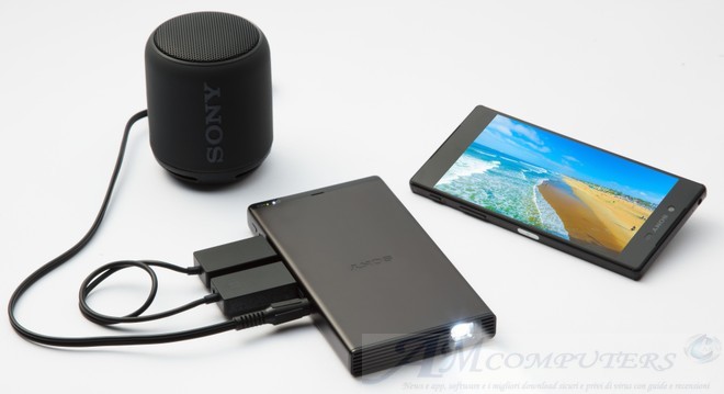 Sony MP-CD1 proiettore portabile e battery bank