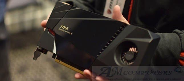 MSI presenta Gaming Storage Card due SSD in RAID 0