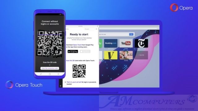 Opera Touch il nuovo browser per dispositivi mobili