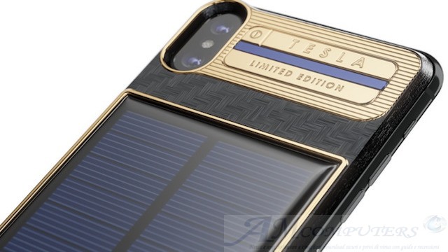 iPhone X Tesla lo smartphone a energia solare