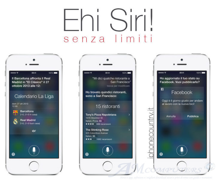 Come funziona Siri assistente vocale di Apple per dispositivi mobili