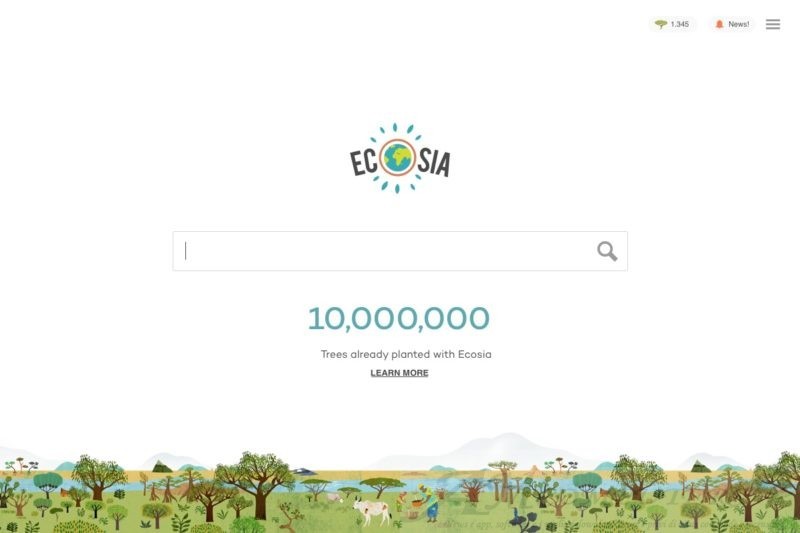 Google ha un nuovo rivale Ecosia il motore di ricerca