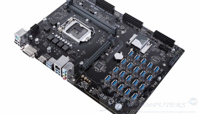 Asus ha rilasciato una scheda madre H370 Mining Master