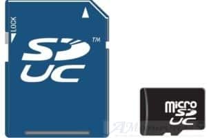 SD Express schede di memoria veloci come SSD solid