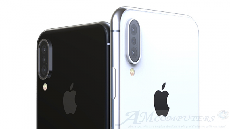 Apple iPhone X 2018 il nuovo modello con tripla fotocamera