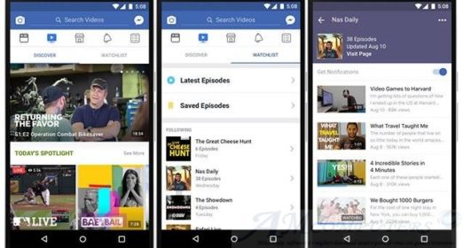 Arriva Facebook Watch streaming gratis per tutti