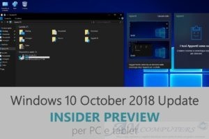 Windows 10 October 2018 Update Insider Preview Build 17744