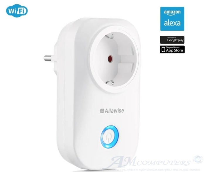 Alfawise WIFI la presa smart intelligente per iOS Android