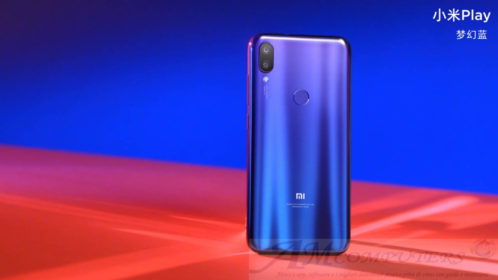 Xiaomi Play con 6GB di RAM e notch a goccia