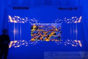 Samsung presenta TV Micro Led da 75 pollici