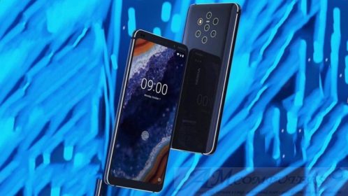 Nokia 9 Pure View smartphone con 5 fotocamere