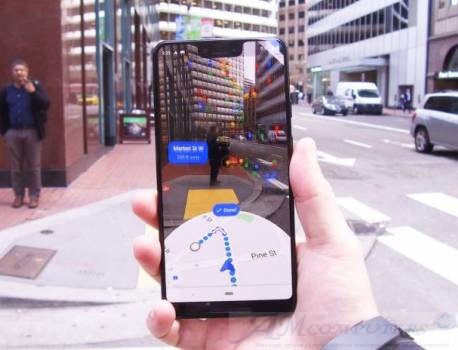 Google Maps arriva la funzione AR nella navigazione