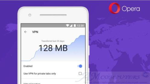 Opera offre una VPN gratuita per Android