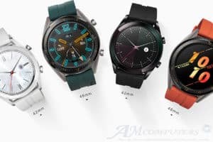 Huawei Watch GT schermo AMOLED a doppia corona