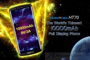 Homtom HT70 lo smartphone con la batteria infinita