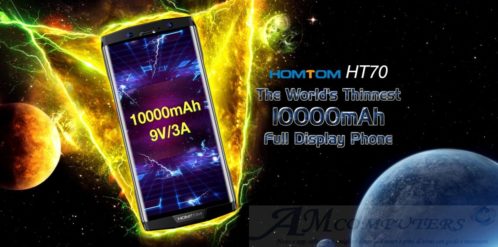 Homtom HT70 lo smartphone con la batteria infinita