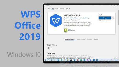 WPS Office 2019 alternativa gratis a Microsoft