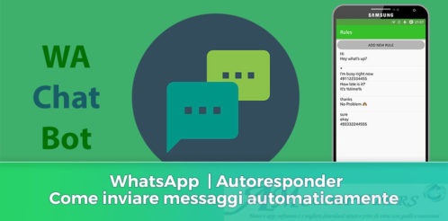 WhatsaApp arrivano le risposte automatiche