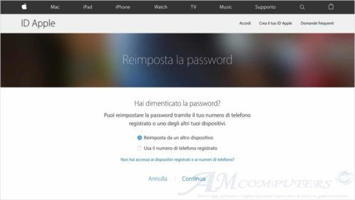 Password Mac dimenticata o smarrita come recuperarla