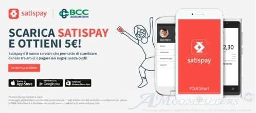 Satispay app per pagare senza nessuna commissione