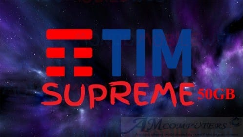 TIM Supreme 50GB: minuti illimitati a 5,99 euro al mese