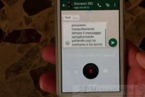 Come usare WhatsApp con comandi vocali