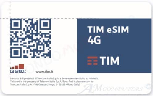 le eSIM sbarcano ufficialmente in Italia