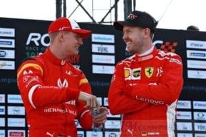 F1 Ferrari: Mick Schumacher a Vettel