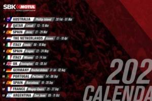 Superbike: calendario ufficiale del 2020