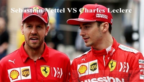 F1: Confronto Sebastian Vettel e Charles Leclerc